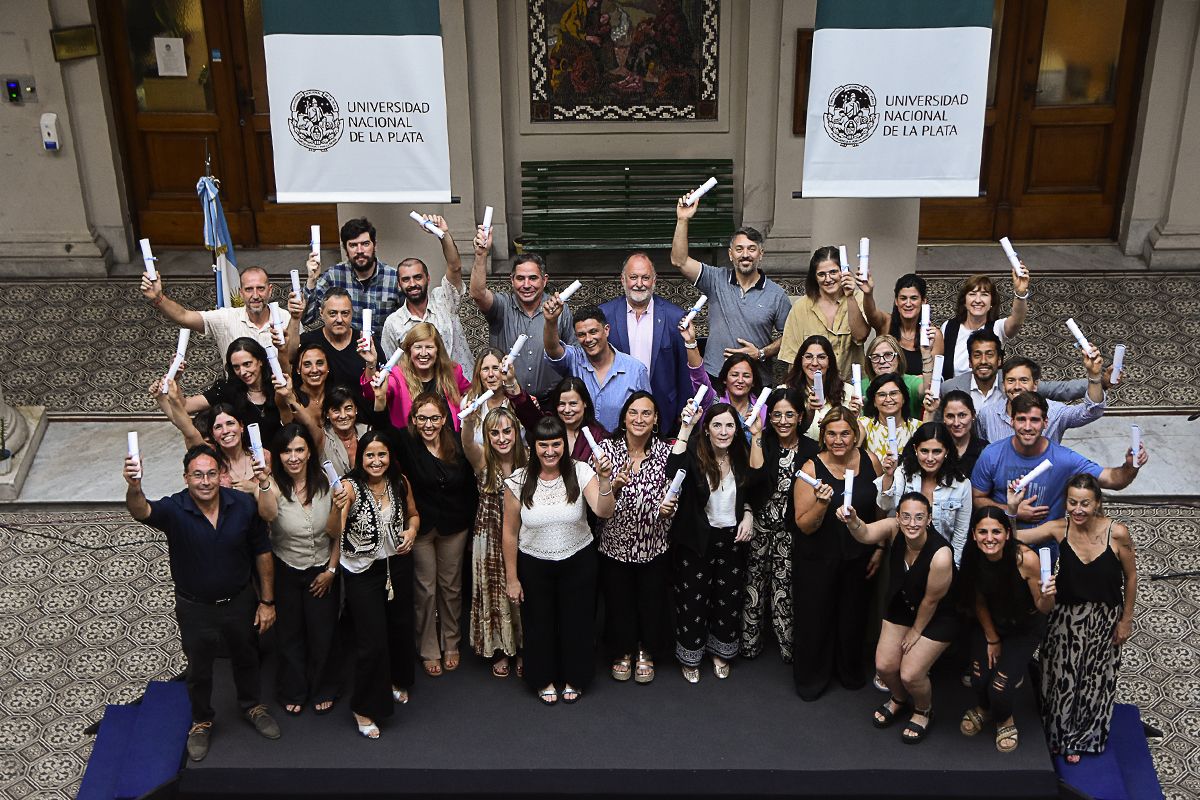 La UNLP entreg� diplomas a los egresados de la Especializaci�n en Docencia Universitaria